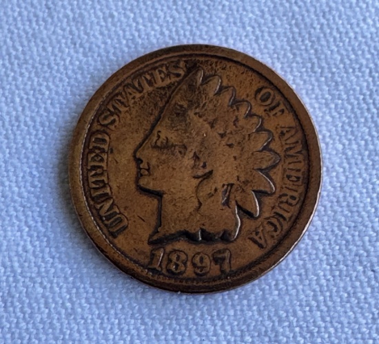 1897 Indian Head One Cent – Uncirculated