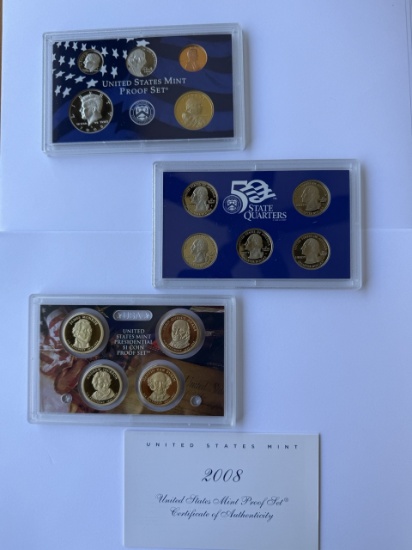 2005 United States Mint Proof Set - Certificated
