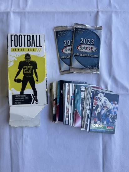 2023 Football Trading Cards Jumbo Box – Collectors Edition