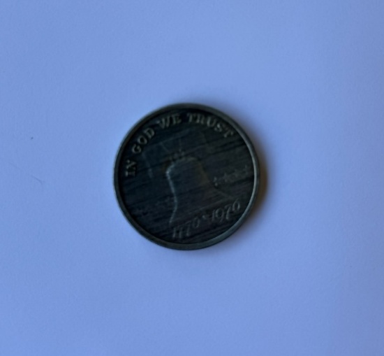 1976 U.S. Bicentennial Commemorative Token - Possibility Thinker's Creed