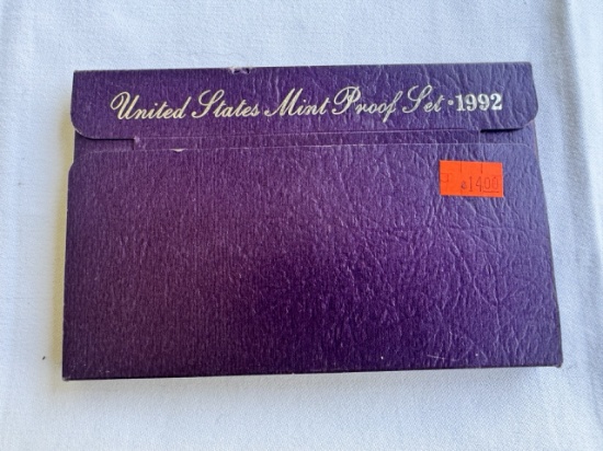 1992 United States Mint Proof Coin Set