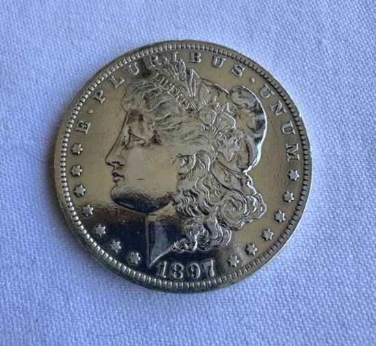 1897-O $1 Morgan Silver Dollar Coin - BU Brilliant Uncirculated