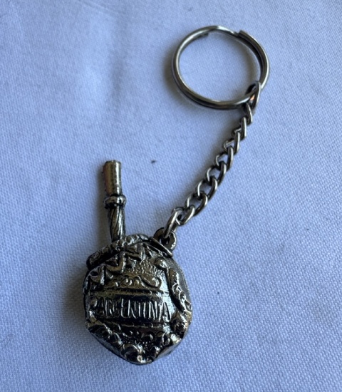 Vintage Mate and Straw Keychain – Argentina Souvenir