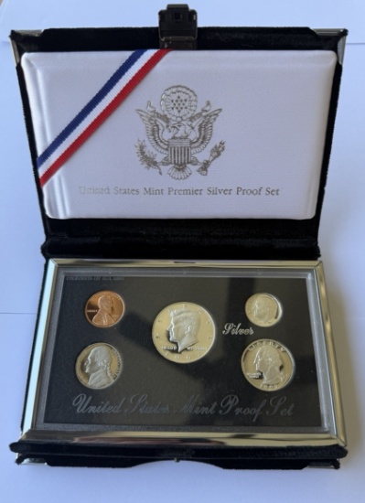 1997 United States Mint Premier Silver Proof Set in Case