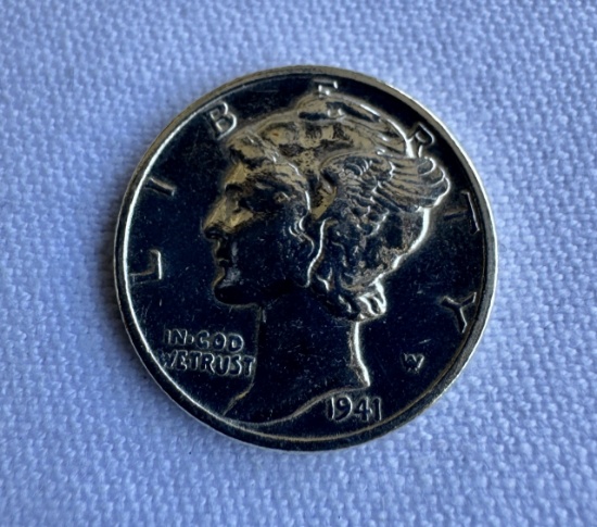 1941 Mercury Dime Coin – Uncirculated