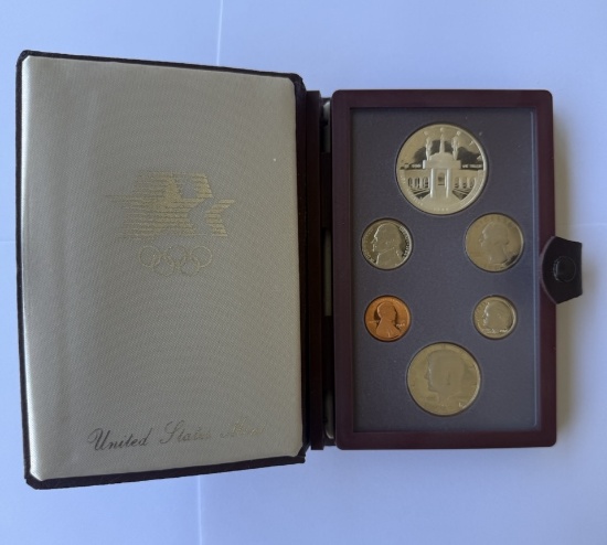 1984 United States Mint Prestige Set in Case