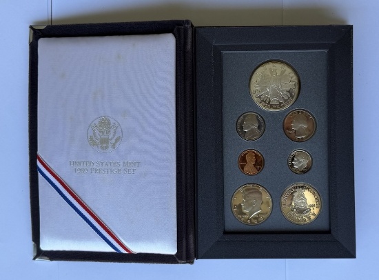 1989 United States Mint Prestige Set in Case