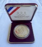 1988 United States Olympic Coin In Case