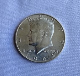 1964 Kennedy Silver Half Dollar Coin