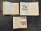 Set of 3 Stamp Collection Albums – Assorted Collectible Postage Stamps