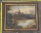 Decorative Castle Painting with Ornate Frame 25x20