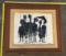 Signed Abstract Painting in Wooden Frame – Wall Decor 32x27.5