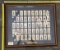 Framed 1938 British Empire Military Uniforms Cigarette Card Set – Vintage Collectible Display