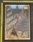 Framed 1960 Circus Poster – The Great Adam Forepaugh Shows – Vintage Wall Art 14.5x20