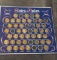 50 States of the Union Solid Bronze Collector’s Coin Set – Incomplete Set