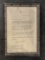 1975 White House Letter – Gerald Ford Eagle Scout Tribute to Bob Hartmann – Framed Collectible
