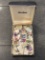 Lot of Assorted Postage Stamps – Collectible in Case