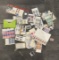 Lot of Assorted Postage Stamps – Collectible in Case