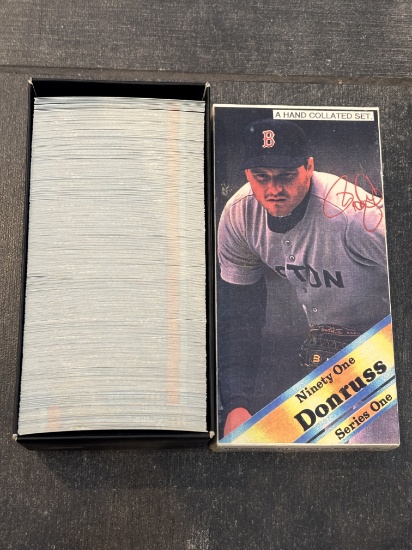 Vintage Baseball Sports Trading Cards Set – Original Collectible