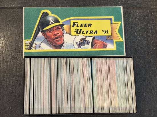 Vintage Baseball Sports Trading Cards Set – Original Collectible
