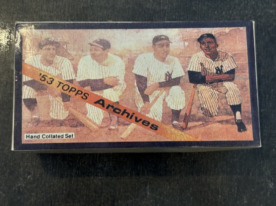 Vintage Baseball Sports Trading Cards Set – Original Collectible