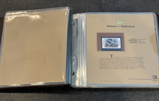 America's State Duck Stamps Collection Album – Assorted Postage Stamps