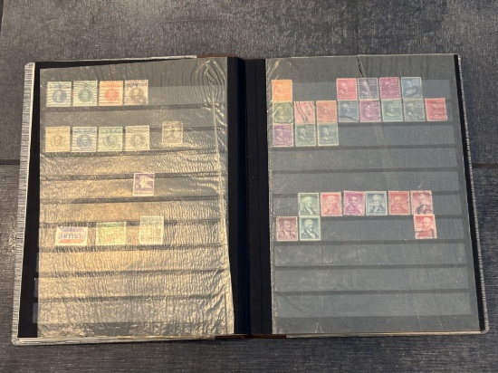 Stamp Collection Album – Assorted Collectible Postage Stamps