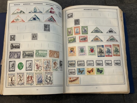 Stamp Collection Album – Assorted Collectible Postage Stamps