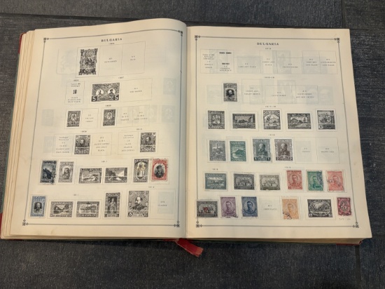 Stamp Collection Album – Assorted Collectible Postage Stamps