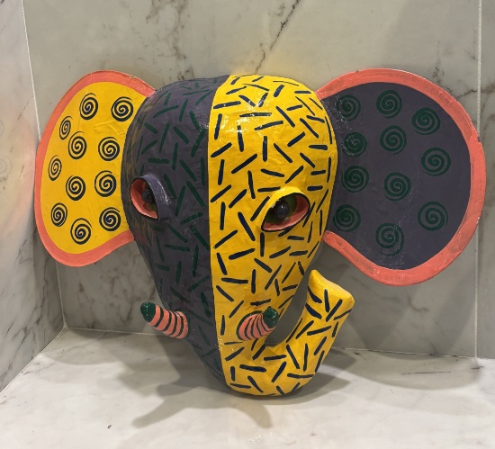 Handcrafted Decorative Elephant Head