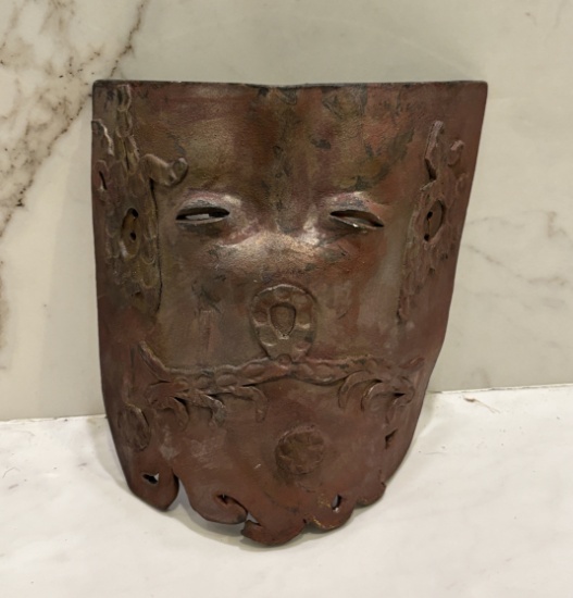 Handcrafted Tribal Mask – Decorative Ethnic Wall Art