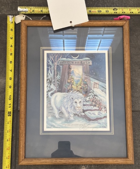 Jody Bergsma Framed Print – Signed & Numbered – Limited Edition Artwork 13.5x17
