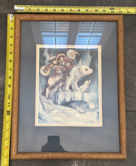 Jody Bergsma Framed Print – Signed & Numbered – Limited Edition Artwork 13.5x17