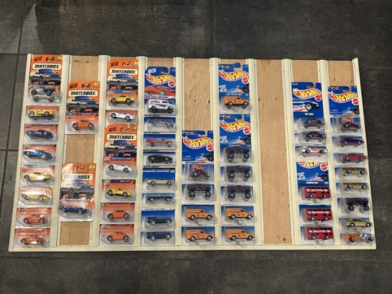 Large Lot of Hot Wheels Die-Cast Cars – In Original Boxes – Collectible Car Collection