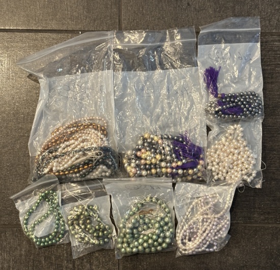 Set of Imitation Pearl Necklaces – Fashion Jewelry
