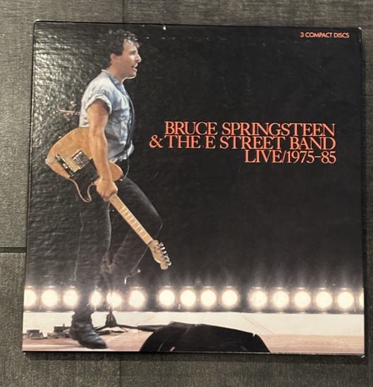 Bruce Springsteen & The E Street Band – Live 1975–85 (3 Compact Discs) – Box Set Collectible