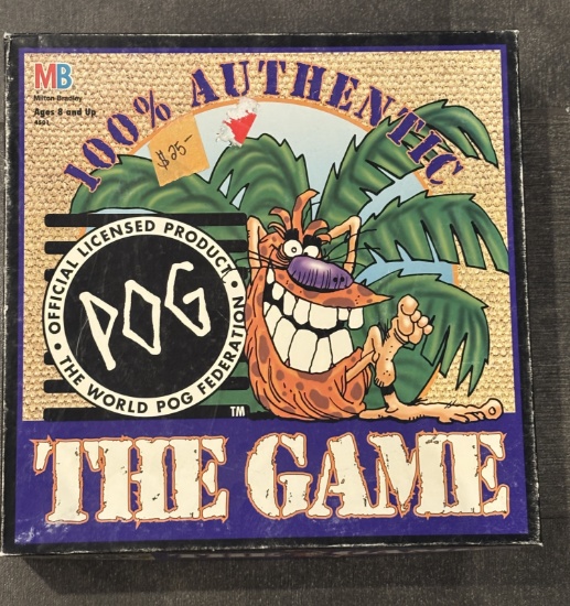 POG: The Game (1995) – Vintage Milk Cap Game Set Collectible