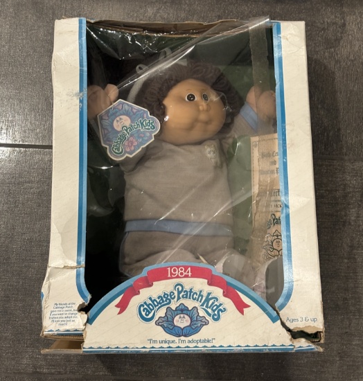 1984 Cabbage Patch Kids Doll – Vintage Original by Coleco – Collectible Toy