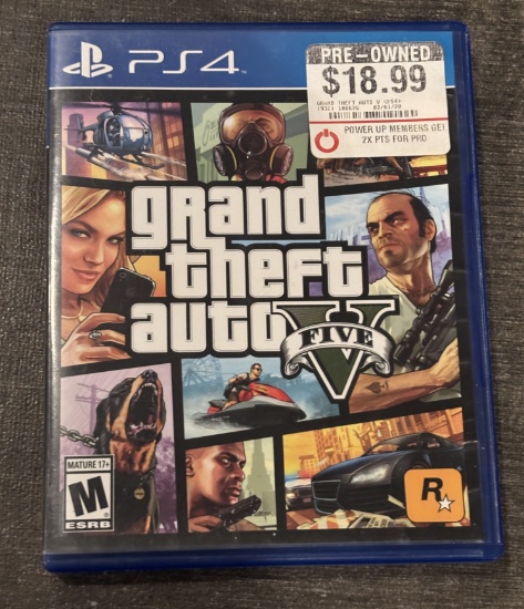 Grand Theft Auto V (GTA V) for PlayStation 4 (PS4)