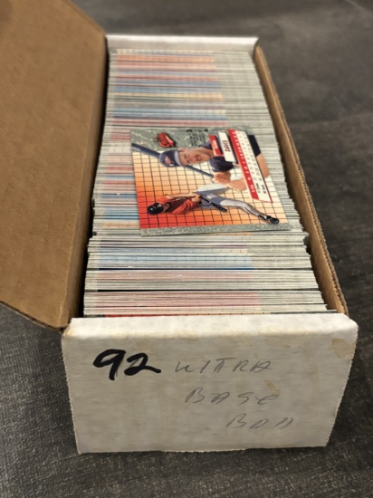 Vintage Baseball Sports Trading Cards Set – Original Collectible