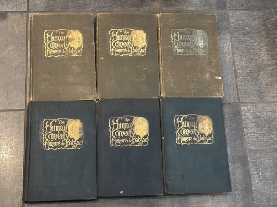Set of 4 Books – The Human Comedy by Honoré de Balzac