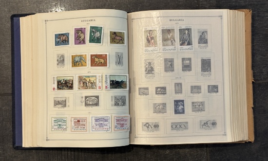 Stamp Collection Album – Assorted Collectible Postage Stamps