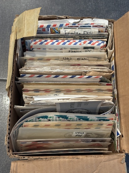 Lot of Postage Stamps with Covers – Collectible Philatelic Items