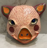Handcrafted Decorative Pig Head