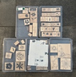 Wooden Stamp Set with Assorted Shapes – Collectible Craft Stamp