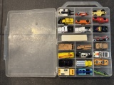 Box of Die-Cast Collectible Cars