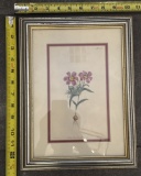 Plant Art Print in Wood Frame – Wall Decor 10x13