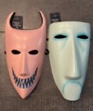 Disguise Lock & Shock Adult Masks – The Nightmare Before Christmas Collectible Costume Accessories