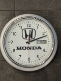 Honda Wall Clock with Date Display