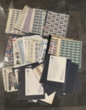 Lot of Full Stamp Sheets - Unused Commemorative and Collectible Stamps